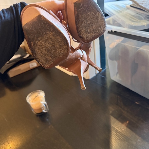 Yves Saint Laurent Women's Beige Sandals - Picture 8 of 8